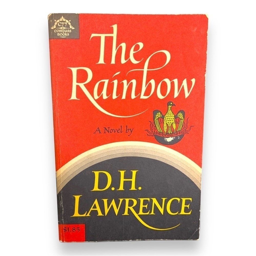 Vintage The Rainbow Paperback D. H. Lawrence 1963 Printing Literature Retro
